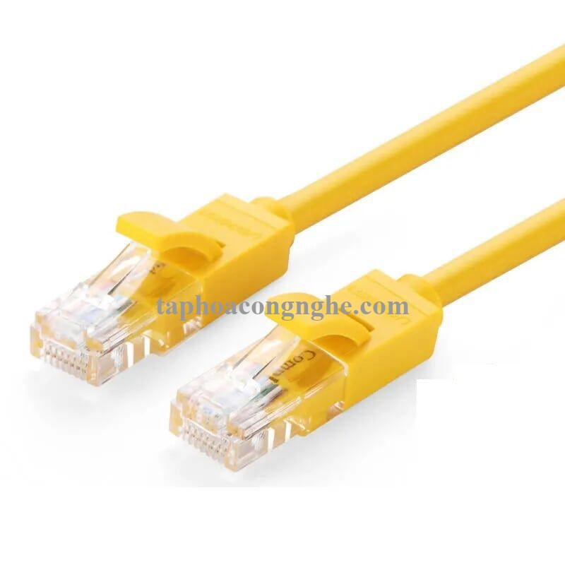 Ugreen 30642 10M màu Vàng Cáp mạng LAN CAT5E UPT NW103 30030642
